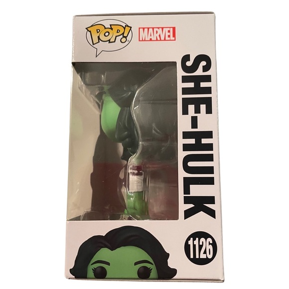 FREE WITH ANY PURCHASE. Funko Pop - She-Hulk #1126 - Picture 3 of 7